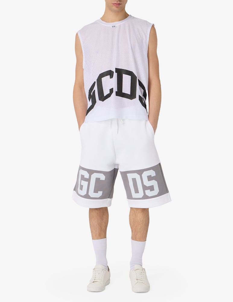 rinascente GCDS Band logo sweatshorts