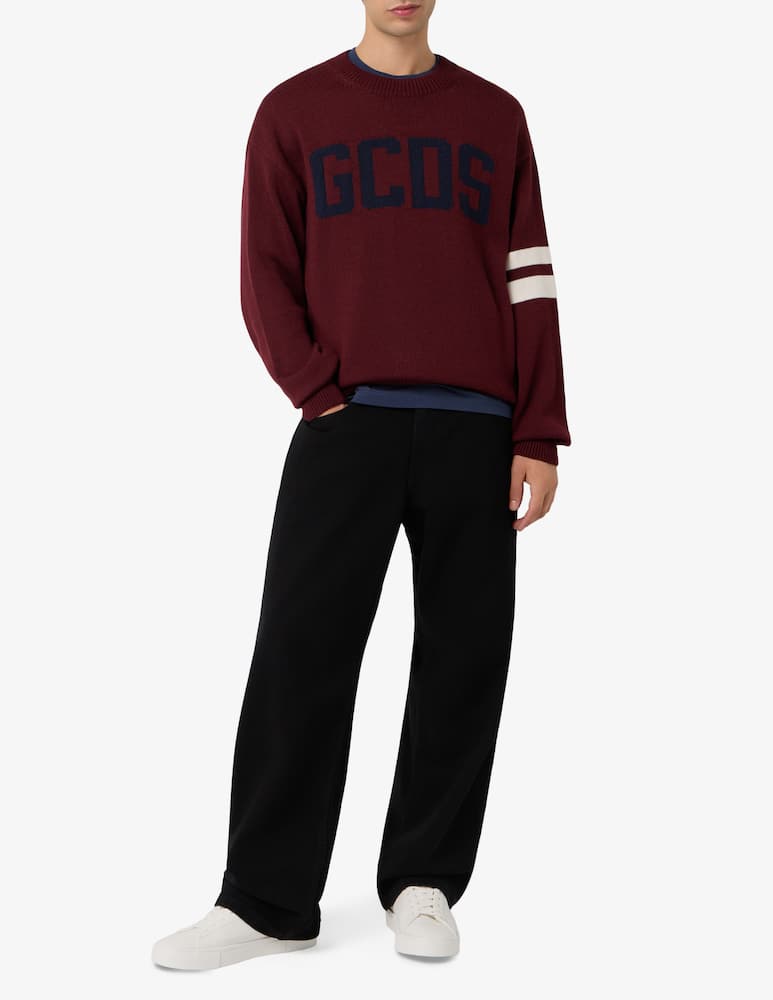 rinascente GCDS Logo regular sweater