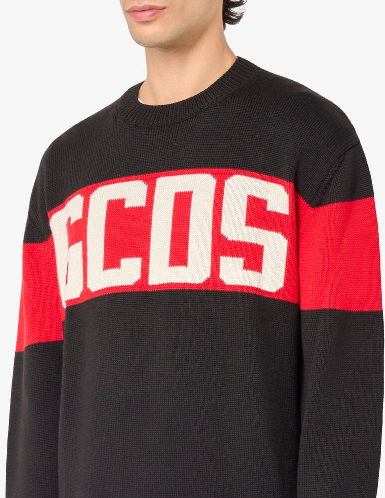 rinascente GCDS Band logo crewneck jumper