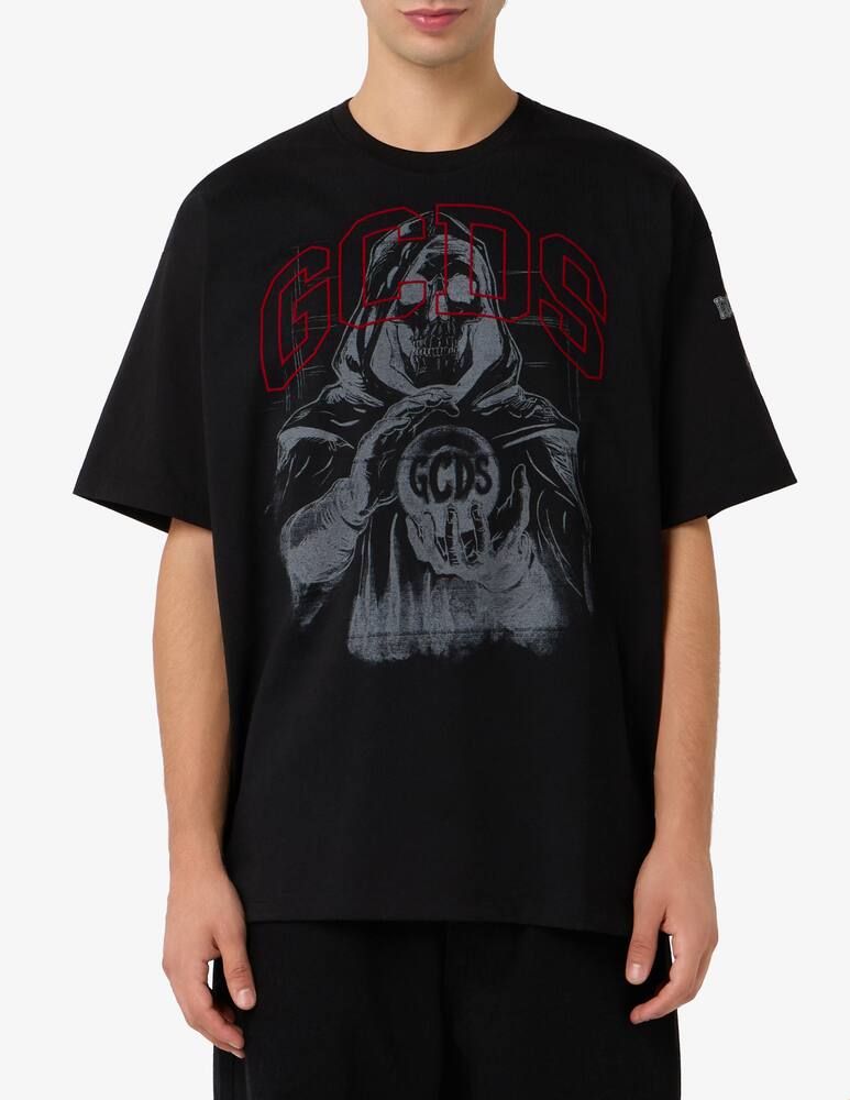 rinascente GCDS T-shirt con stampa gothic