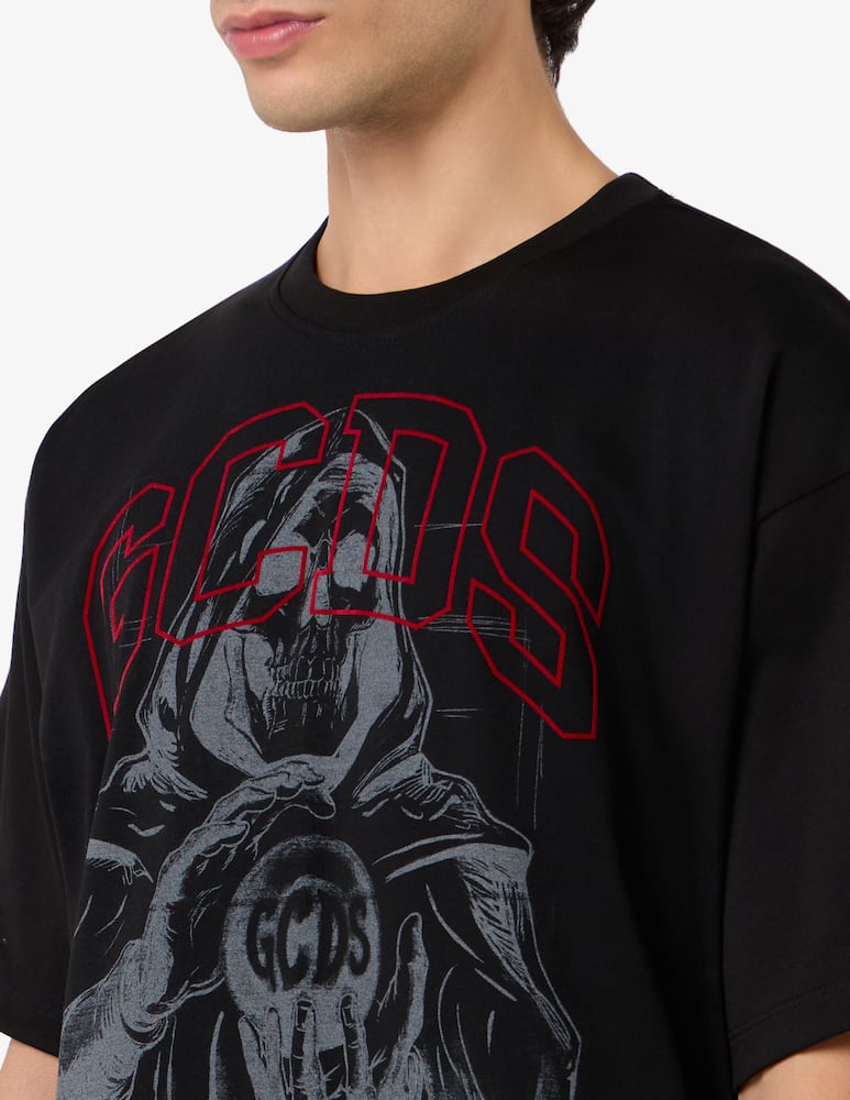 rinascente GCDS T-shirt con stampa gothic
