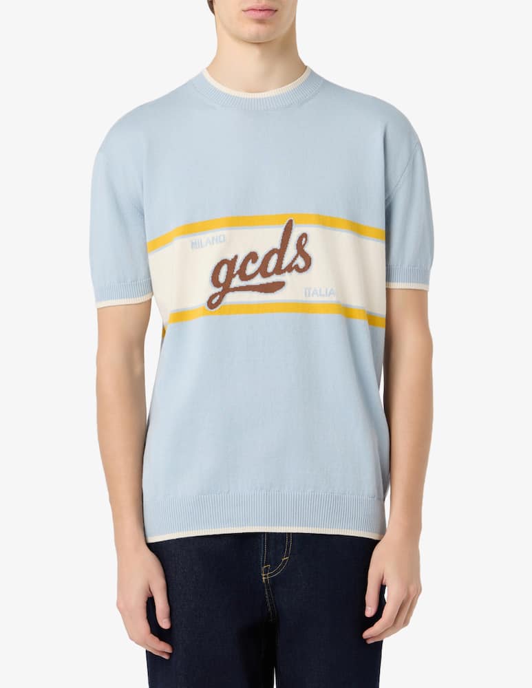 rinascente GCDS Logo script crewneck jumper