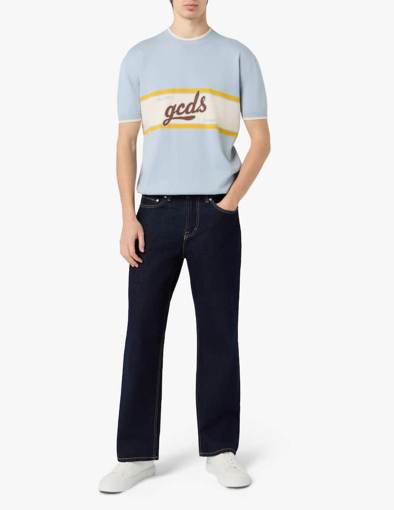 rinascente GCDS Logo script crewneck jumper