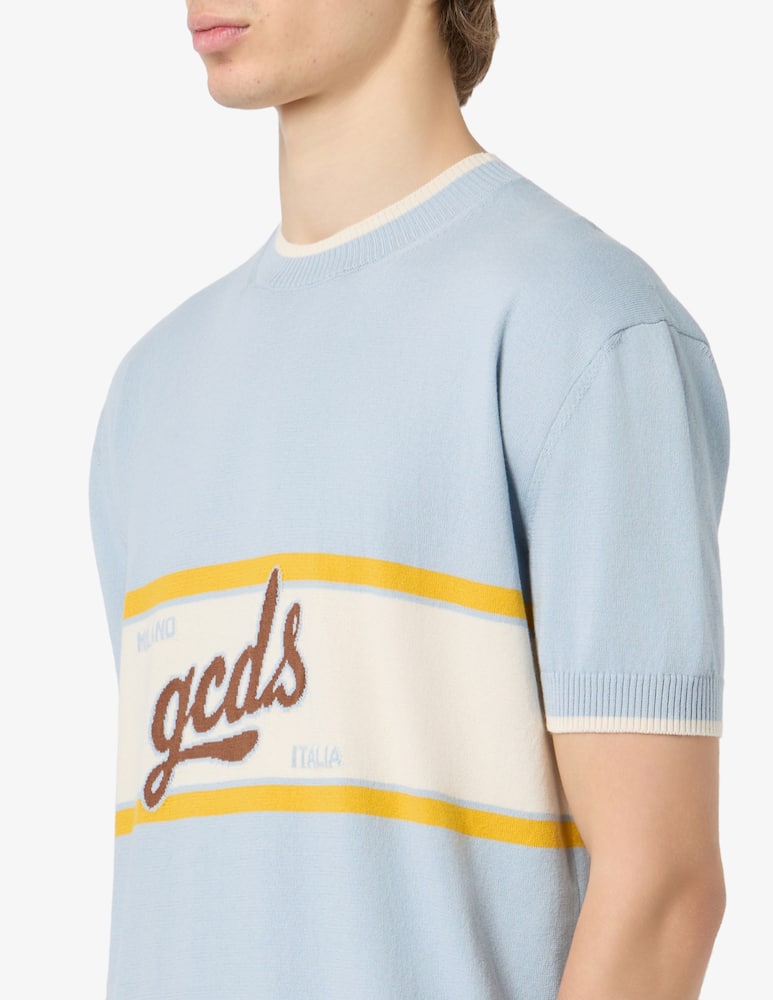 rinascente GCDS Logo script crewneck jumper