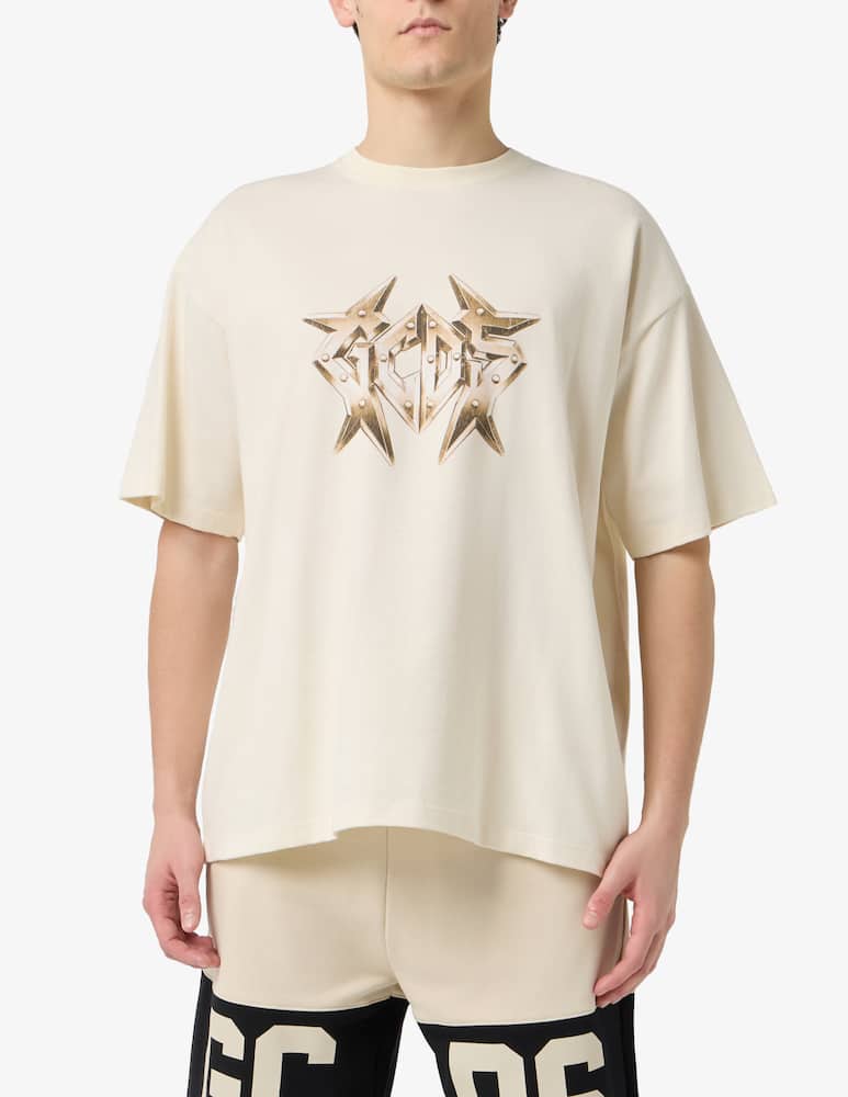 rinascente GCDS T-shirt bulletproof logo front