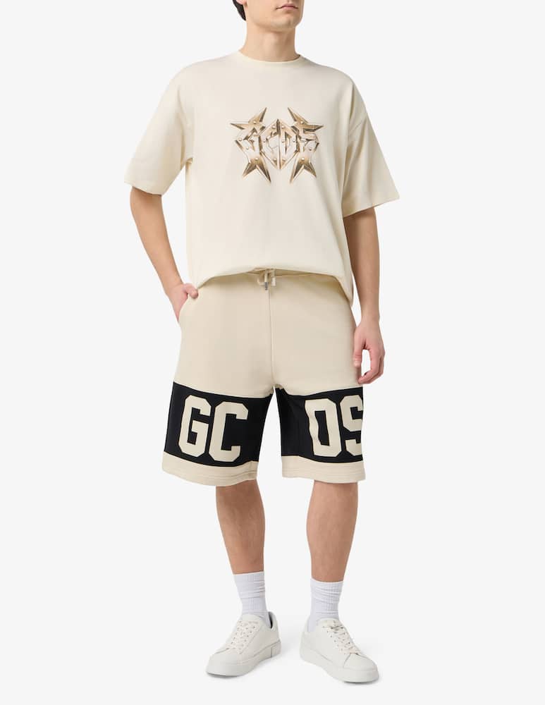 rinascente GCDS T-shirt bulletproof logo front