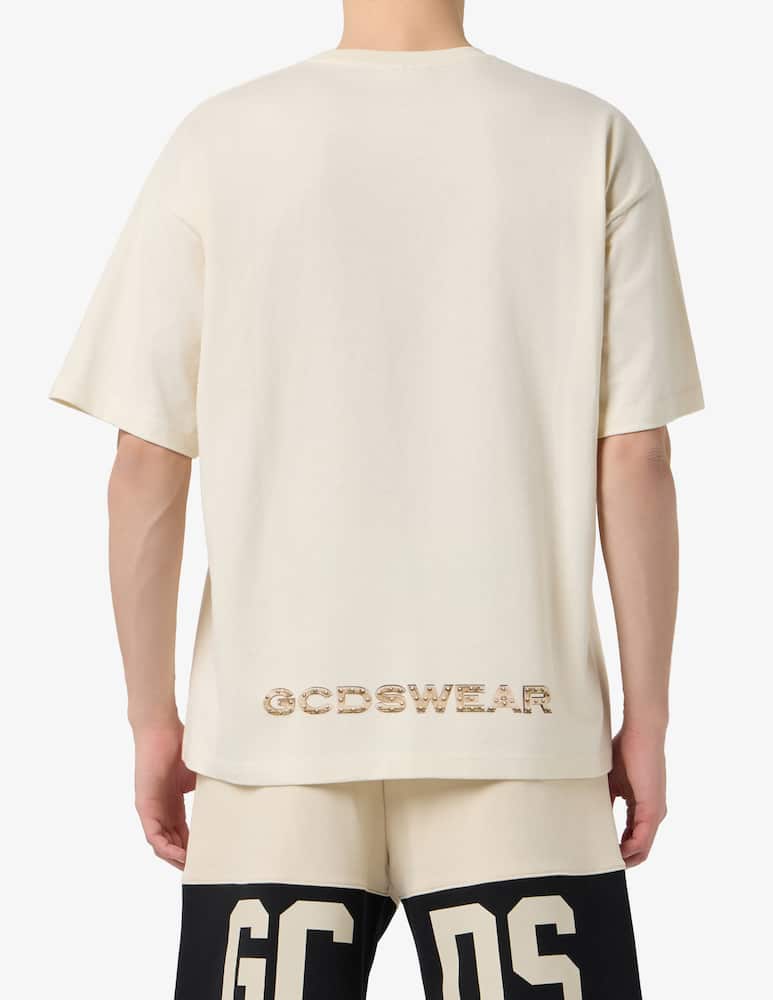 rinascente GCDS T-shirt bulletproof logo front