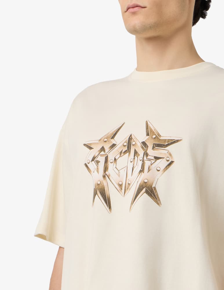 rinascente GCDS T-shirt bulletproof logo front