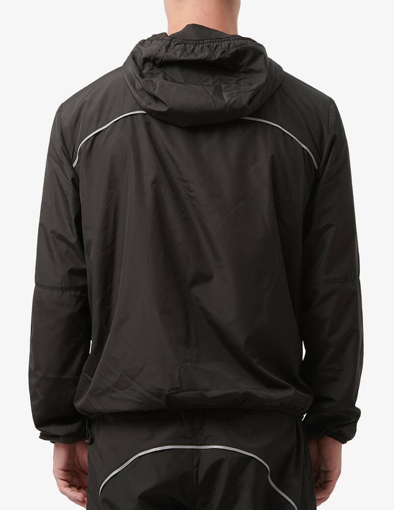 rinascente GCDS Reflective hooded track jacket