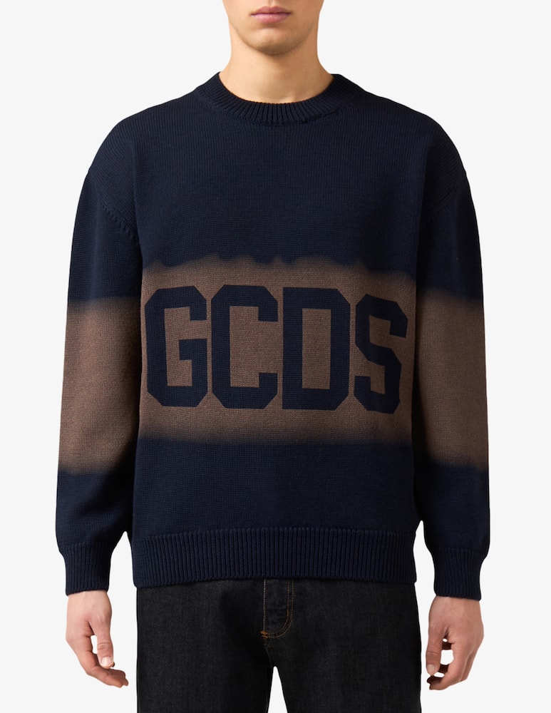 rinascente GCDS Maglia girocollo con logo spray