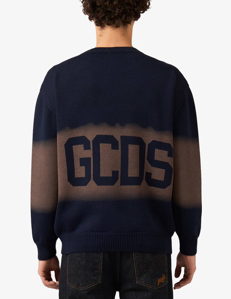 rinascente GCDS Maglia girocollo con logo spray