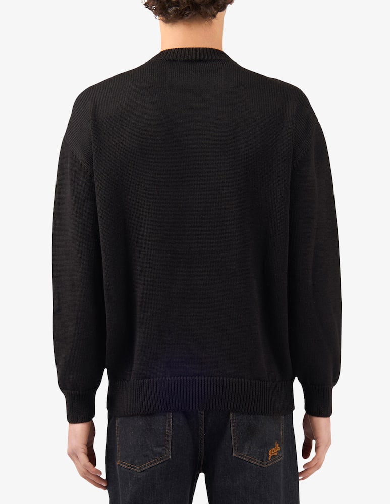 rinascente GCDS Studded logo crewneck jumper