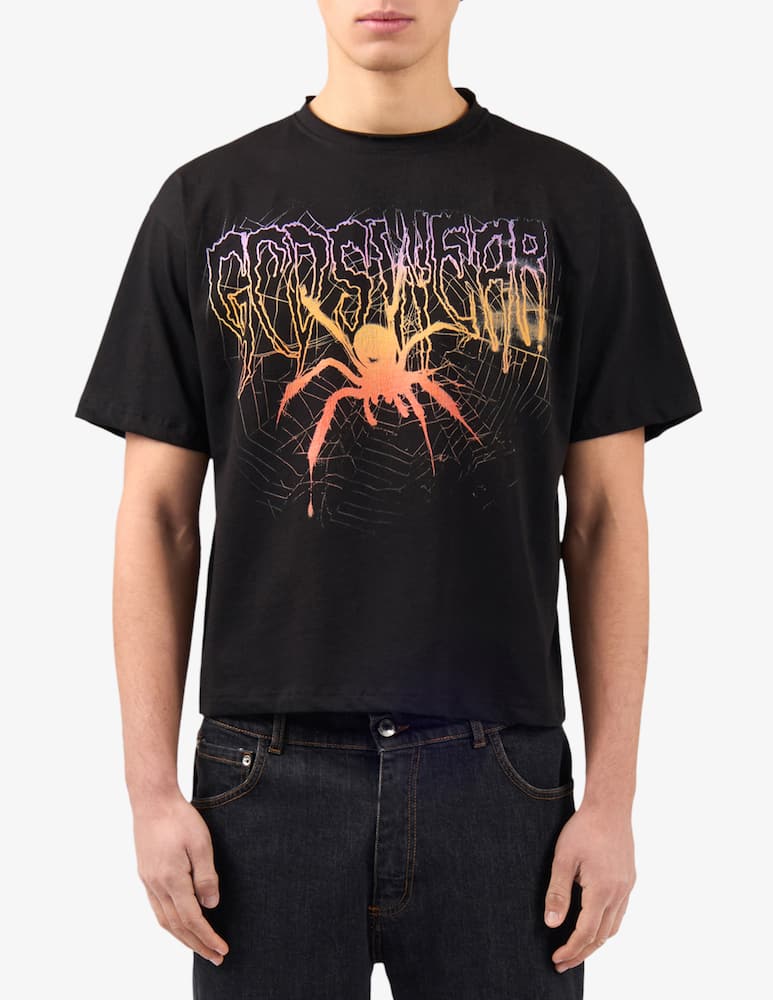 rinascente GCDS Gothic loose crop t-shirt