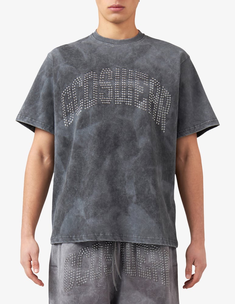 rinascente GCDS Studded logo loose t-shirt