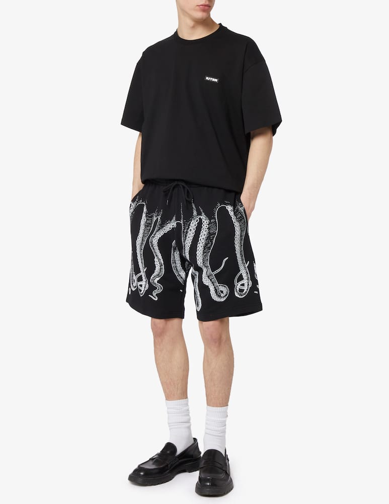 Octopus Outline sweatshorts - picture 2 Octopus Outline sweatshorts - picture 2