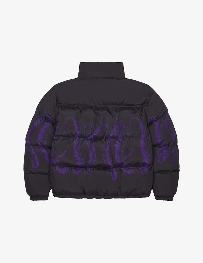 rinascente Octopus Giacca puffer octopus outline
