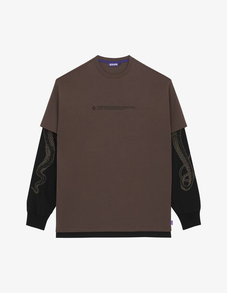 Octopus Logo double long sleeves t-shirt - picture 1 Octopus Logo double long sleeves t-shirt - picture 1