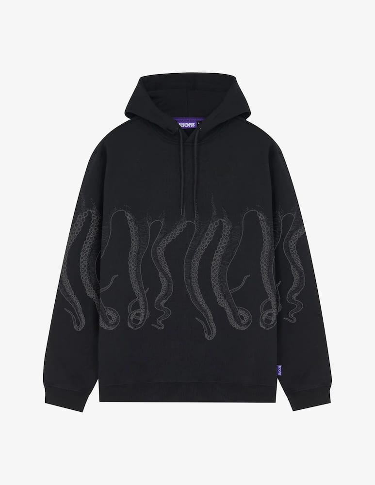 Octopus Felpa con cappuccio octopus outline - immagine 1 Octopus Felpa con cappuccio octopus outline - immagine 1