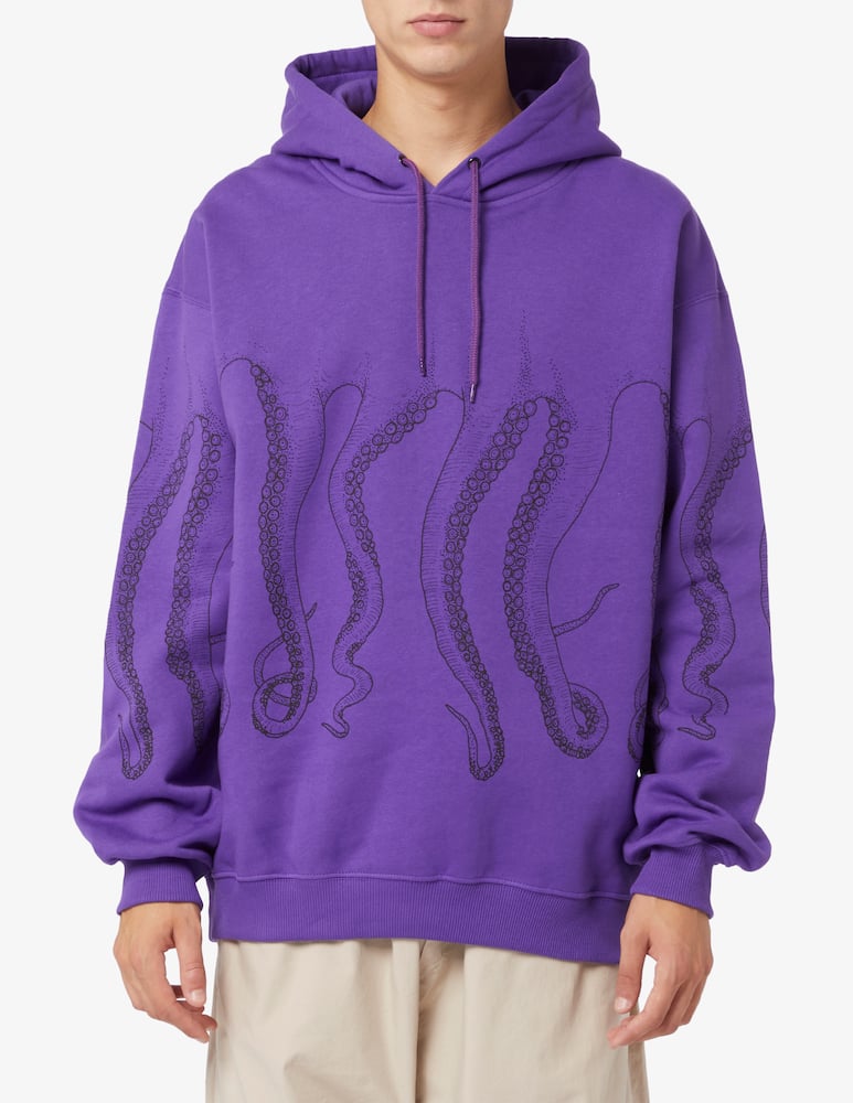 Octopus Felpa con cappuccio octopus outline - immagine 1 Octopus Felpa con cappuccio octopus outline - immagine 1