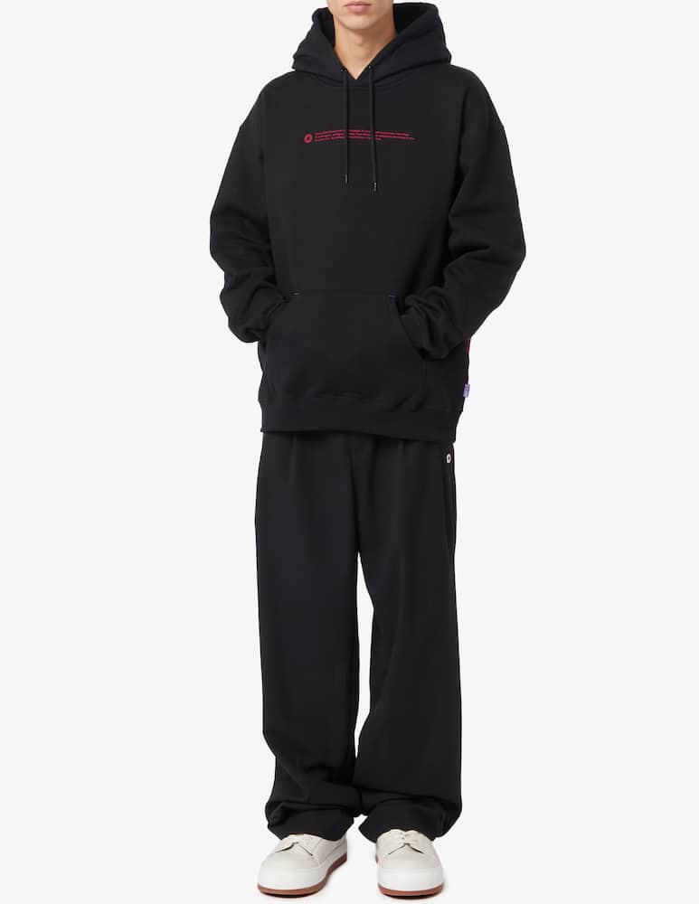 rinascente Octopus Felpa con cappuccio outline logo