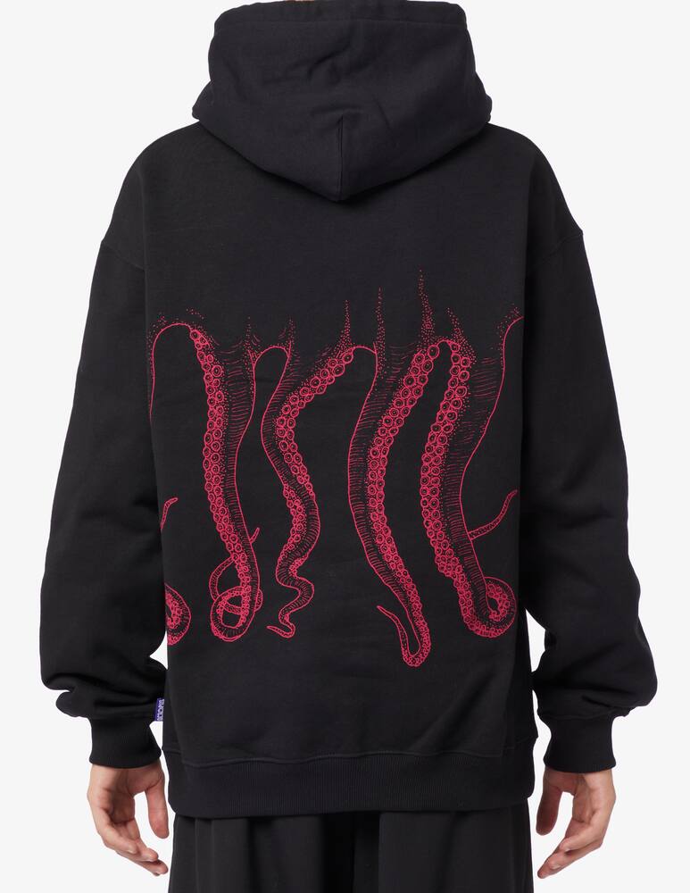 rinascente Octopus Felpa con cappuccio outline logo