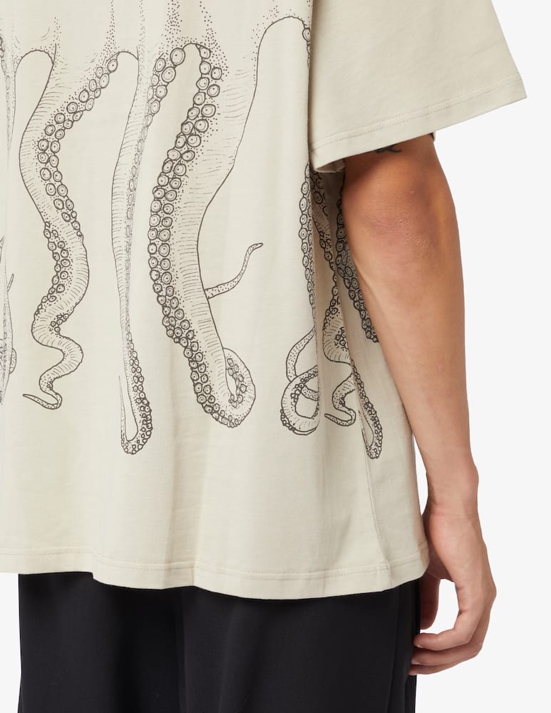 rinascente Octopus Maglietta maniche corte octopus outline