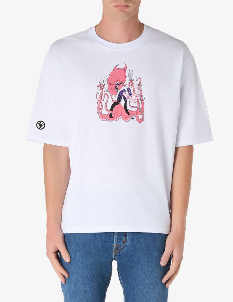 Octopus Maglietta maniche corte i love octopus aloha project - immagine 1