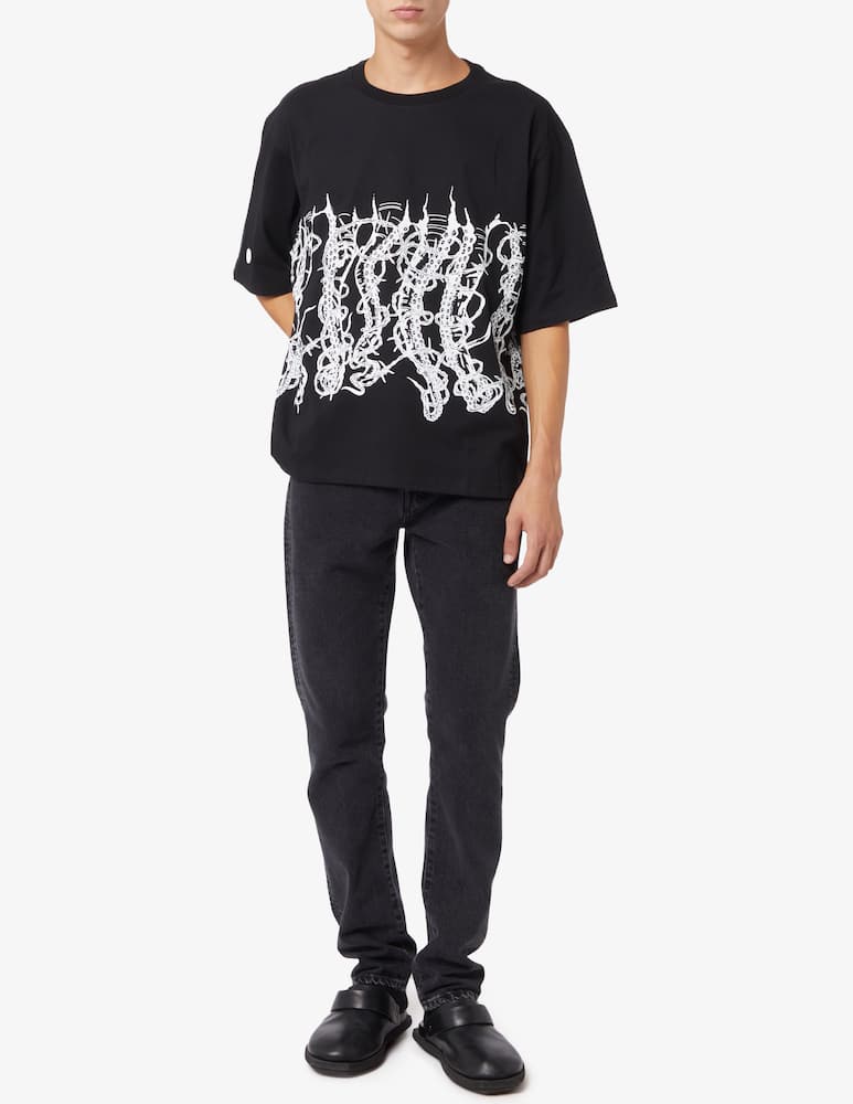 rinascente Octopus Maglietta maniche corte octopus barbed wire