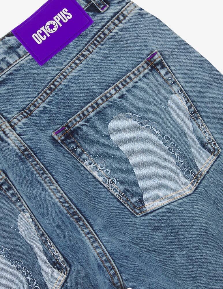 rinascente Octopus Jeans stampa su tasche