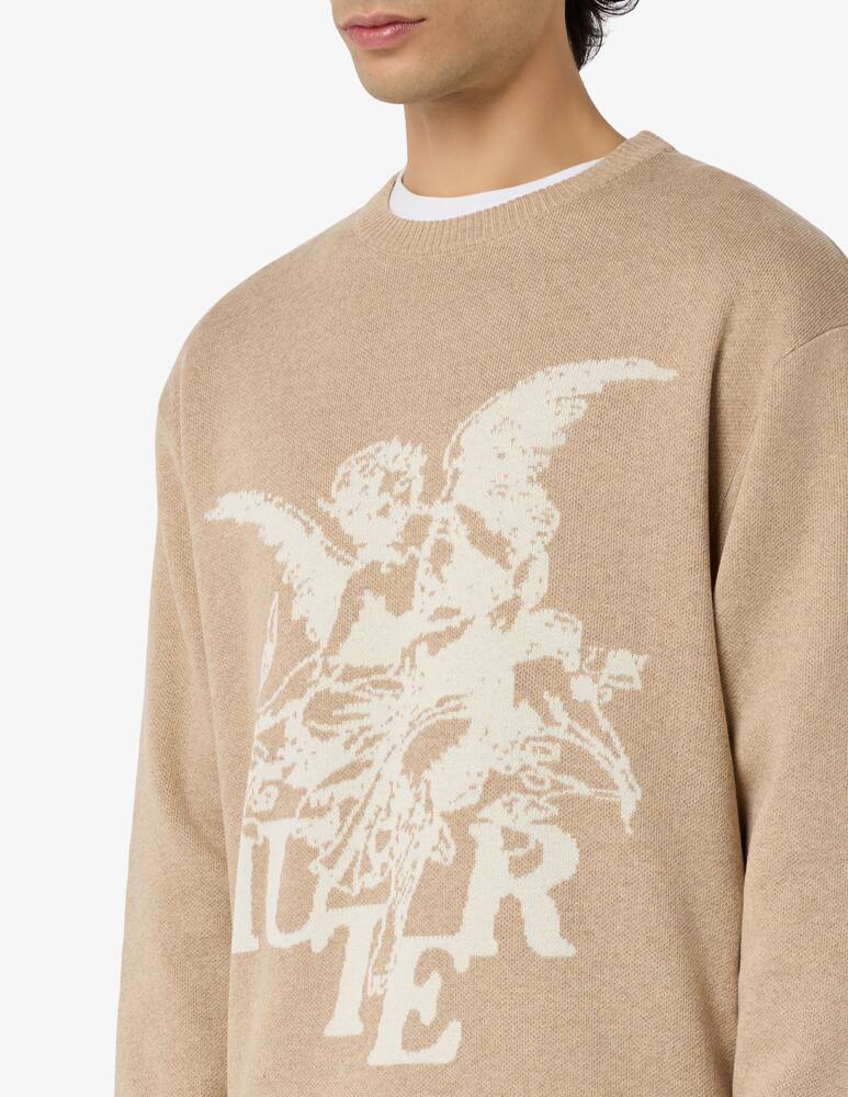 rinascente Iuter Maglione con stampa angelo