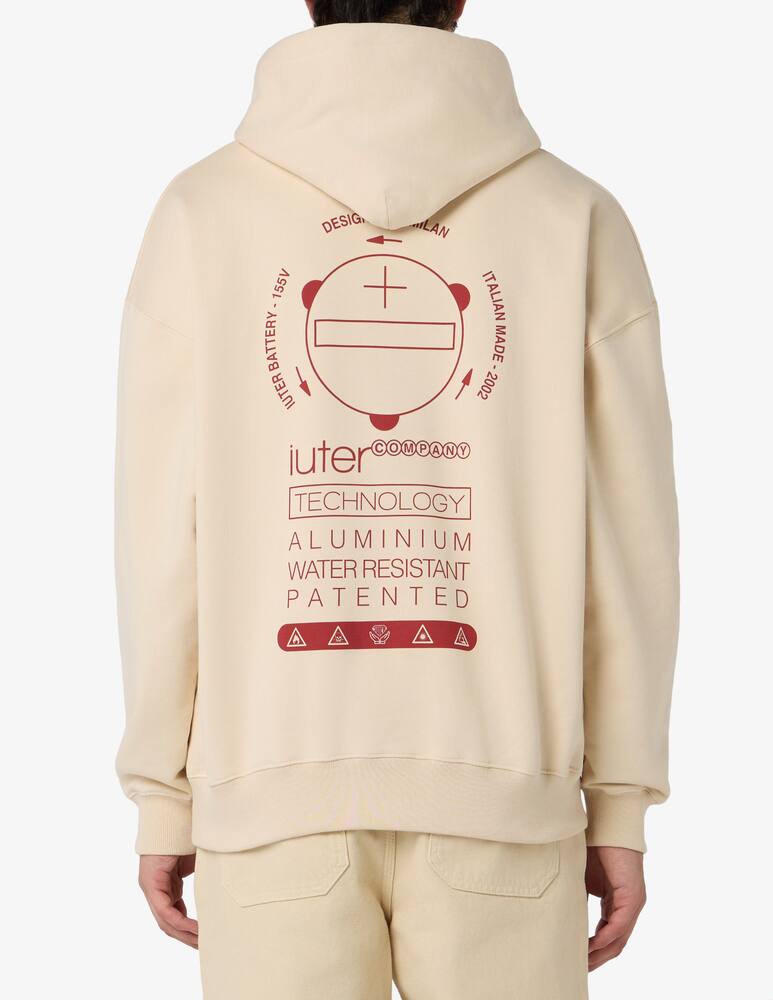 rinascente Iuter Felpa con cappuccio brevettata