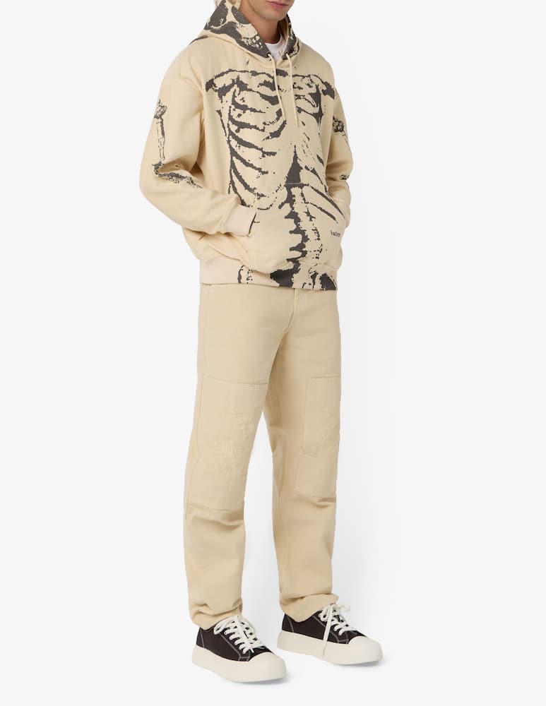 rinascente Iuter Felpa scheletro con cappuccio