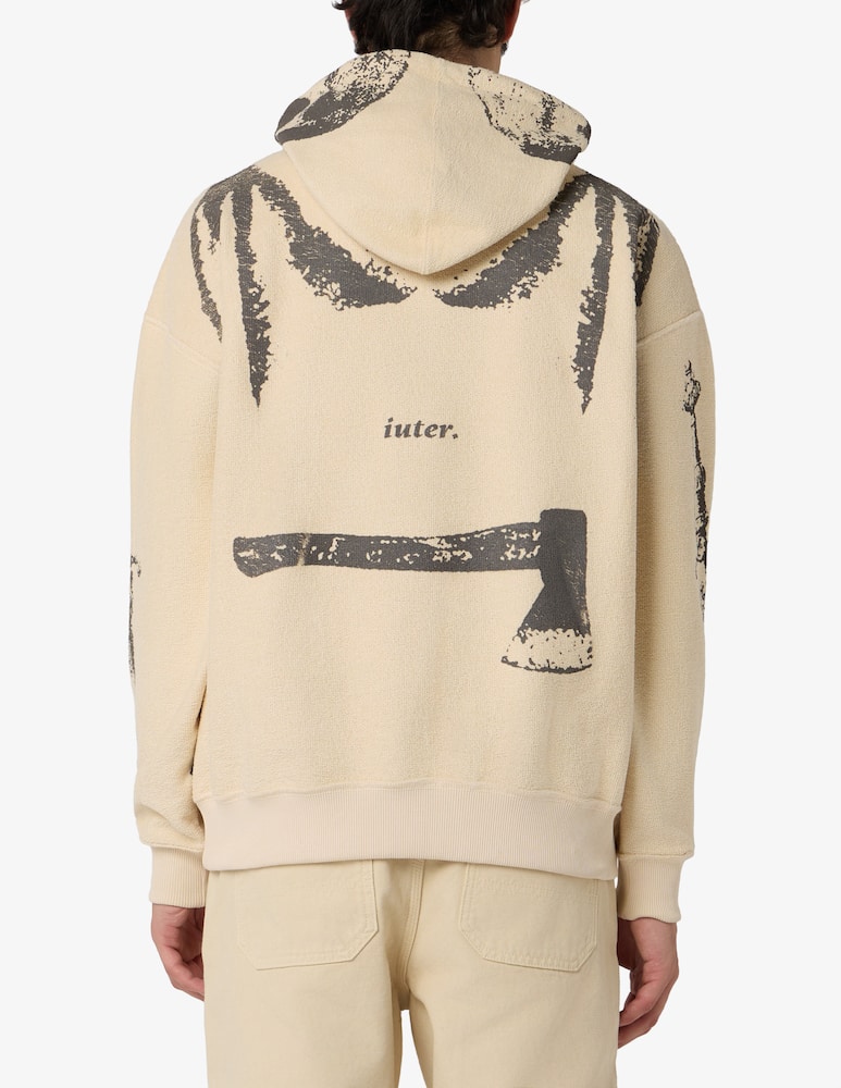 rinascente Iuter Felpa scheletro con cappuccio