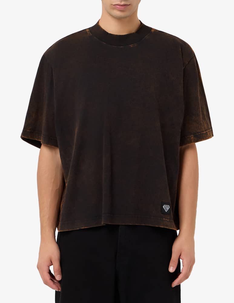 rinascente Iuter Maglia mock neck marble