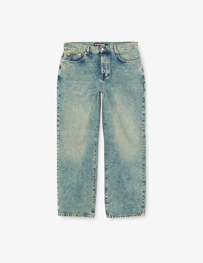 rinascente Iuter Baggy denim trousers