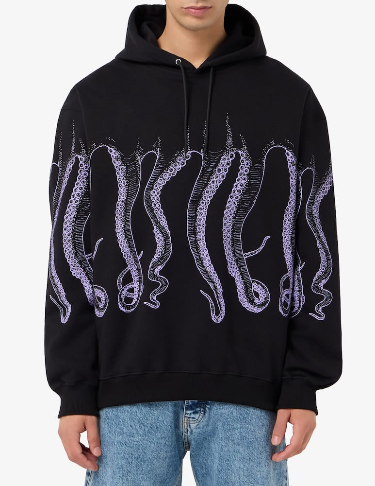 rinascente Octopus Octopus outline hoodie