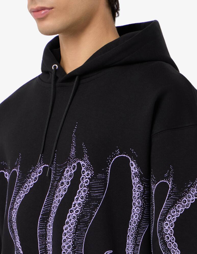 rinascente Octopus Octopus outline hoodie