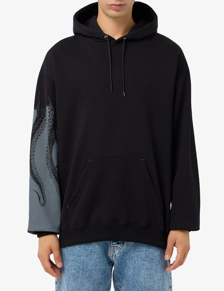 rinascente Octopus Octopus sleeve hoodie