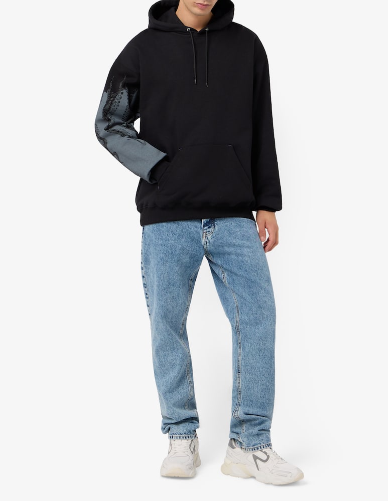 rinascente Octopus Octopus sleeve hoodie