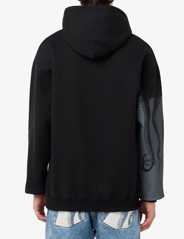 rinascente Octopus Octopus sleeve hoodie