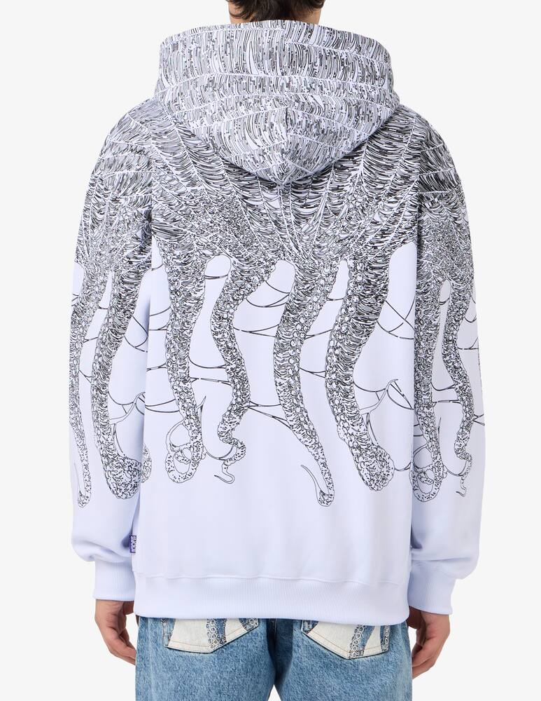 rinascente Octopus Octopus cobweb hoodie