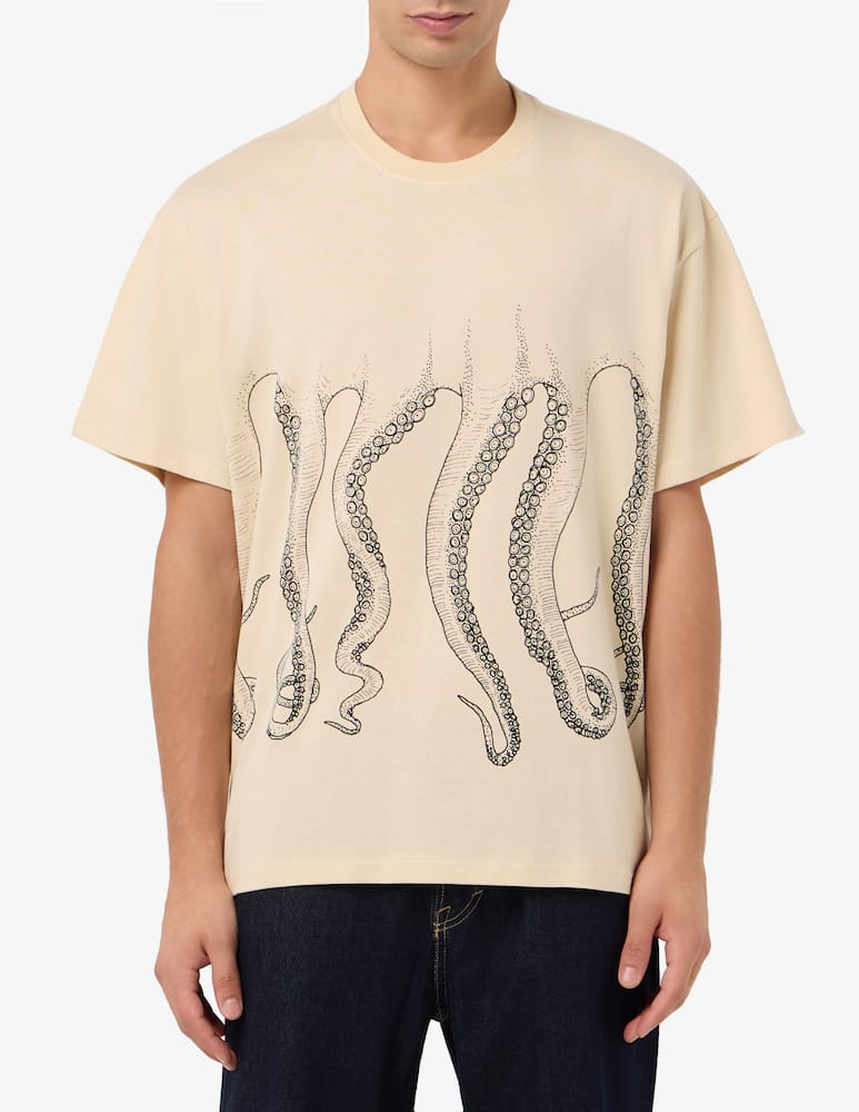 rinascente Octopus Octopus outline t-shirt