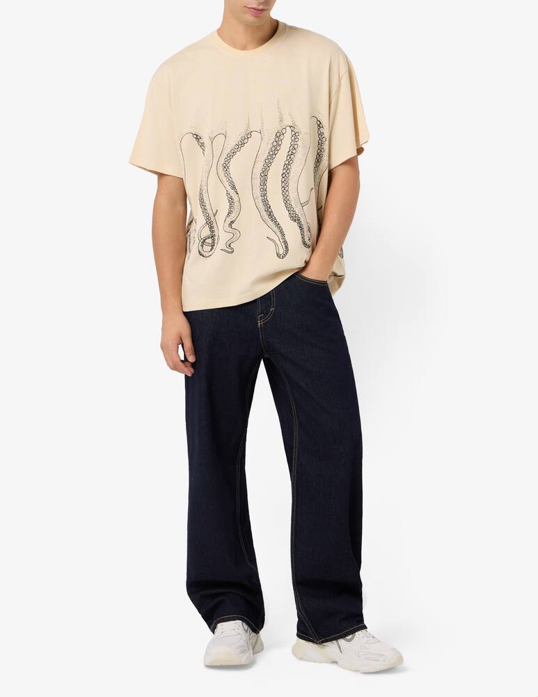 rinascente Octopus Octopus outline t-shirt