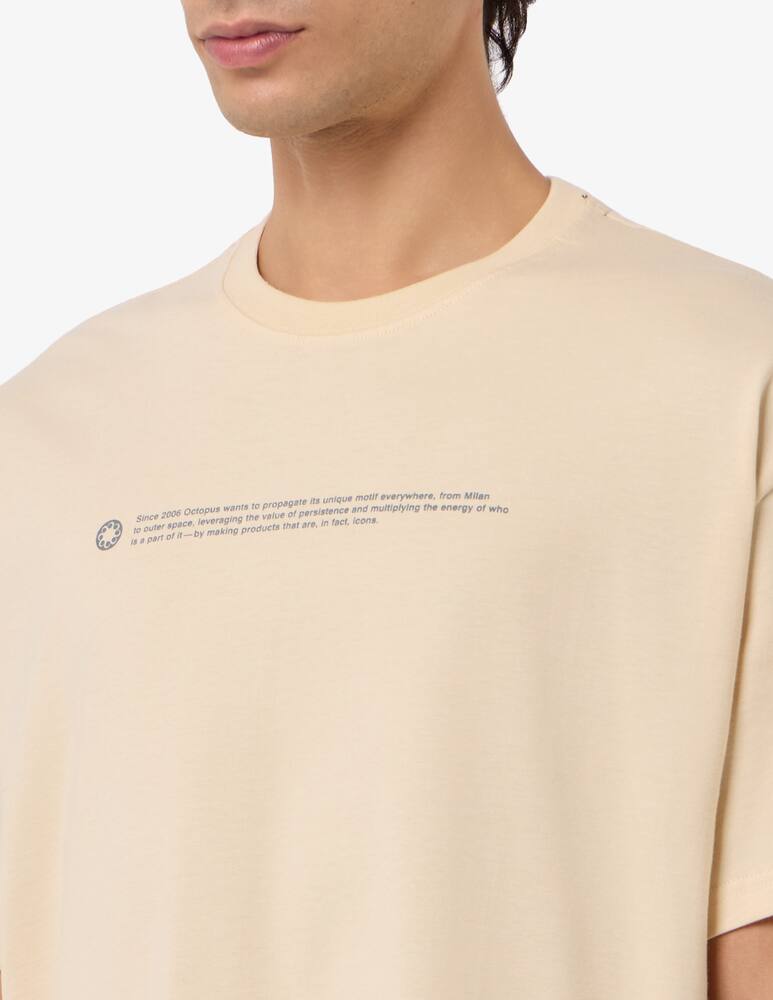 rinascente Octopus Tentacle outline logo tee