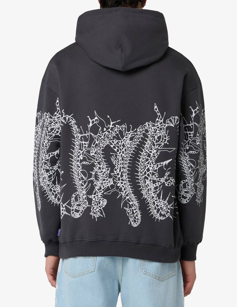 rinascente Octopus Felpa cappuccio Visual Kulture