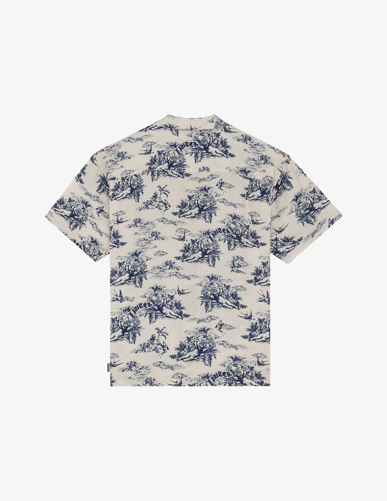 rinascente Iuter Camicia cubana paradise stampa