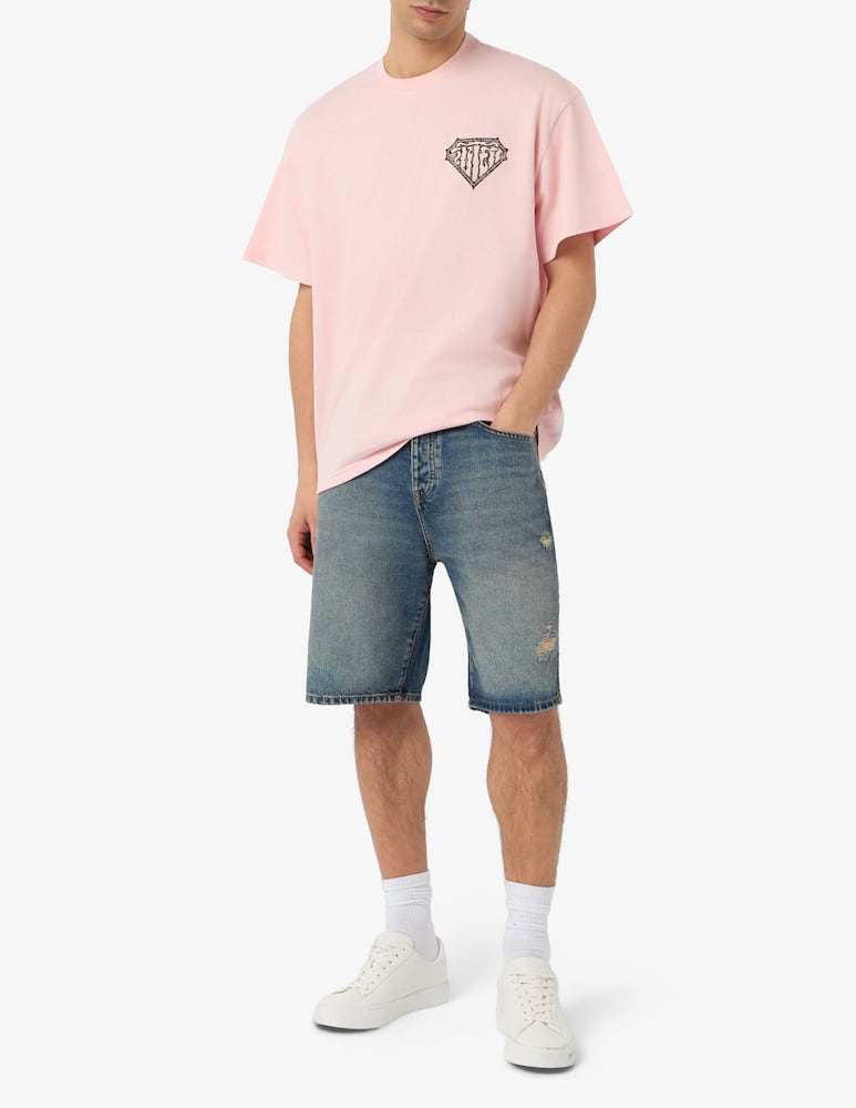 rinascente Iuter Thorns double logo t-shirt