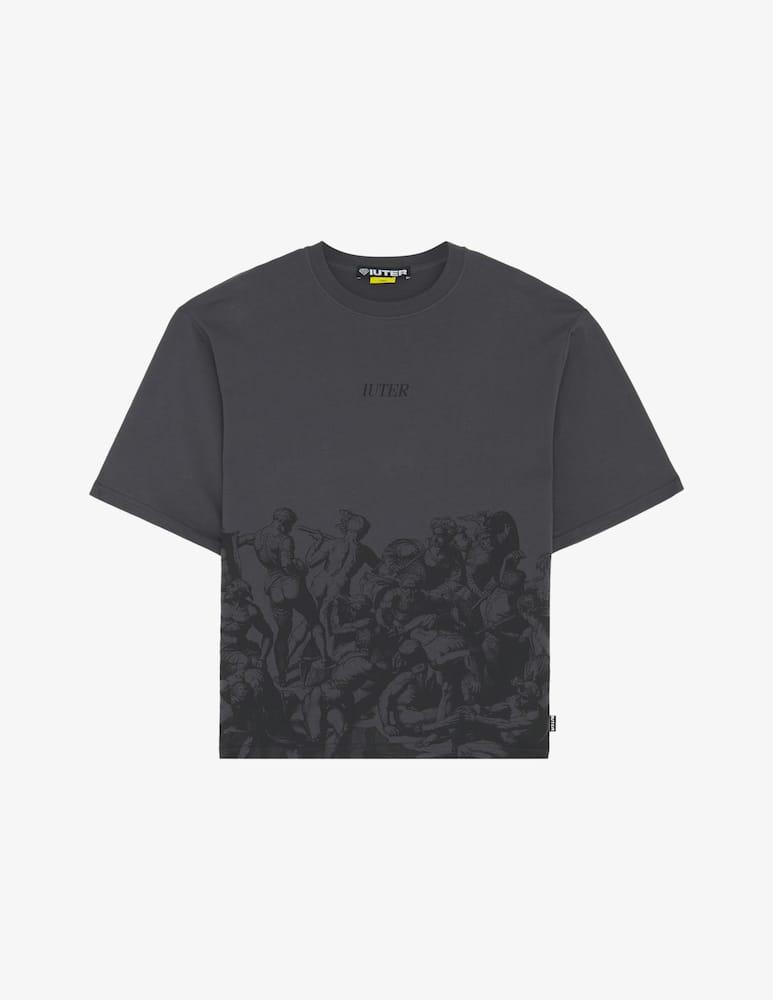 rinascente Iuter Battle reverse stitch t-shirt