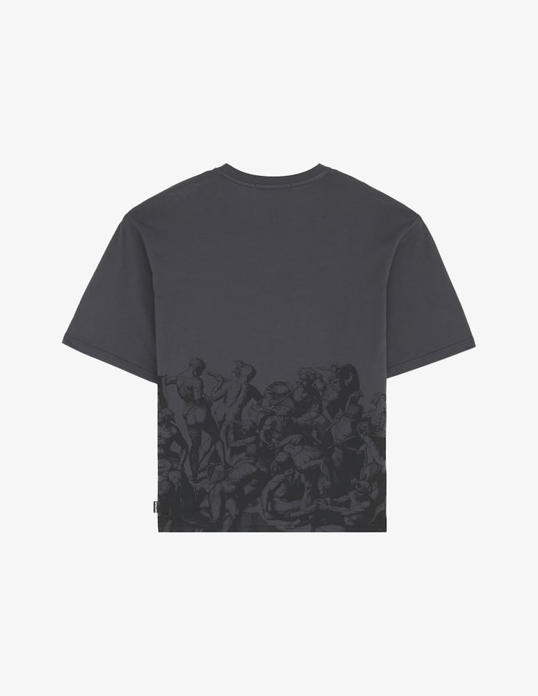 rinascente Iuter Battle reverse stitch t-shirt