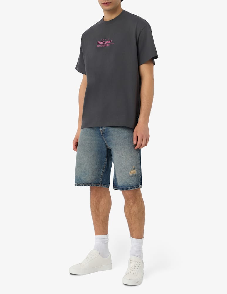 Iuter T-shirt dont panic - immagine 2